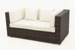 OUTFLEXX 2-Sitzer Sofa, Braun Marmoriert, Polyrattan, 152 X 85 X 70 Cm, Wasserfeste Kissenbox -Kettler Verkaufsgeschäft 10 15734 2 BOX.jpg