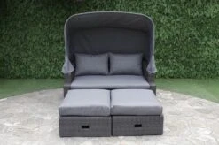 OUTFLEXX Fontana Loungebett, Grau, Polyrattan, Doppel-halbrund, Mit Unterschiebbaren Hockern, Dach Klappbar -Kettler Verkaufsgeschäft 10 18545.jpg