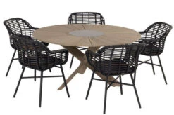 HARTMAN Cecilia Diningsessel, Schwarz, Alu / Polyrattan, 62 X 62 X 84 Cm -Kettler Verkaufsgeschäft 10 20444.jpg