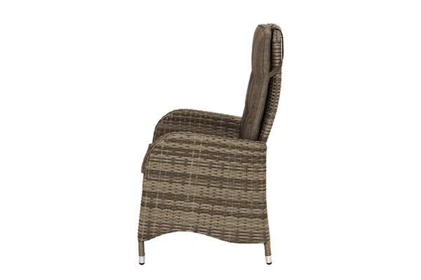 Ploß Rabida Dining Sessel, Champagner-meliert, Polyrattan, Verstellbar, Mit Fußhocker 10 Ploß Rabida Dining Sessel, Champagner-meliert, Polyrattan, Verstellbar, Mit Fußhocker – Bild 10