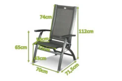 HARTMAN Primo Multipositionssessel, Xerix/anthrazit, Alu/Textilene, 71,5x70x112cm, Verstellbar 5 HARTMAN Primo Multipositionssessel, Xerix/anthrazit, Alu/Textilene, 71,5x70x112cm, Verstellbar -Kettler Verkaufsgeschäft 11667 4.jpg