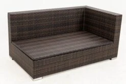 OUTFLEXX 2-Sitzer Ecksofa, Braun Marmoriert, Polyrattan, 145 X 85 X 70 Cm, Wasserfeste Kissenbox, Armlehne Li. -Kettler Verkaufsgeschäft 11 15734 3 BOX.jpg