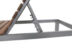 Villana 2er Sonnenliegen-Set, Alu/FSC-Akazienholz, 201x70x32,5cm, 4-fach Verstellbar, Mit Beistelltisch 45x45cm -Kettler Verkaufsgeschäft 11 17776.jpg