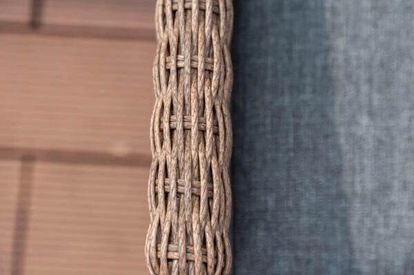 OUTFLEXX 2er Set Dining Sessel, Hellbraun, Polyrattan, 55 X 65 X 112 Cm, Rücken Stufenlos Verstellbar 12 OUTFLEXX 2er Set Dining Sessel, Hellbraun, Polyrattan, 55 X 65 X 112 Cm, Rücken Stufenlos Verstellbar – Bild 12