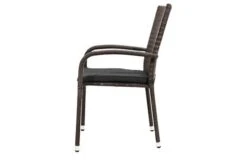 Ploß Rocking Basic Stapelstuhl, Grau/braun-meliert, Polyrattan, 56 X 64 X 92 Cm, Inkl. Polster -Kettler Verkaufsgeschäft 12 20148.jpg