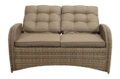 Ploß Rabida Comfort Dining / Lounge 2-Sitzer Sofa, Champagner-meliert, Polyrattan, 148x85x112 Cm, Verstellbar -Kettler Verkaufsgeschäft 12 20163.jpg