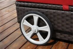 OUTFLEXX Sonnenliege, Braun, Polyrattan, 200x80x37,5cm, Inkl. Polster, Rückenlehne 4-stufig Verstellbar -Kettler Verkaufsgeschäft 1337 04.jpg