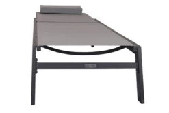 VILLANA Gartenliege, Anthrazit/grau, Aluminium/Textil, 198 X 60 X 32 Cm, Verstellbar -Kettler Verkaufsgeschäft 13405 11.jpg