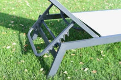 VILLANA Gartenliege, Anthrazit/grau, Aluminium/Textil, 198 X 60 X 32 Cm, Verstellbar -Kettler Verkaufsgeschäft 13405 4.jpg