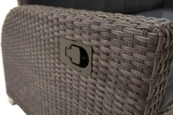 Ploß Rocking Comfort Dining / Lounge 2-Sitzer Sofa, Grau/braun-meliert, Polyrattan, 148x85x112 Cm, Verstellbar -Kettler Verkaufsgeschäft 13 18206.jpg