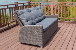 OUTFLEXX Dining 3-Sitzer Sofa, Grau, Polyrattan, 210 X 83 X 110 Cm, Mehrfach Verstellbar -Kettler Verkaufsgeschäft 13 18913.jpg