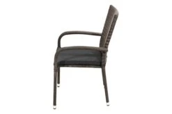 Ploß Rocking Basic Stapelstuhl, Grau/braun-meliert, Polyrattan, 56 X 64 X 92 Cm, Inkl. Polster -Kettler Verkaufsgeschäft 13 20148.jpg