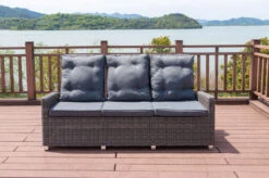 OUTFLEXX Dining 3-Sitzer Sofa, Grau, Polyrattan, 210 X 83 X 110 Cm, Mehrfach Verstellbar -Kettler Verkaufsgeschäft 14 18913.jpg