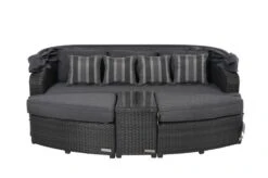 OUTFLEXX Houston Loungebett, Grau, Polyrattan, Doppel-halbrund, Viele Stellmöglichkeiten, Dach Klappbar -Kettler Verkaufsgeschäft 15 18543.jpg