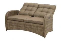 Ploß Rabida Comfort Dining / Lounge 2-Sitzer Sofa, Champagner-meliert, Polyrattan, 148x85x112 Cm, Verstellbar -Kettler Verkaufsgeschäft 16 20163.jpg