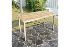 OUTFLEXX Ausziehtisch, Edelstahl/recyceltes FSC®-Teak, 200/260x100cm, Rustikal Gebürstet -Kettler Verkaufsgeschäft 18318 1.jpg