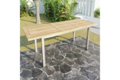 OUTFLEXX Ausziehtisch, Edelstahl/recyceltes FSC®-Teak, 200/260x100cm, Rustikal Gebürstet -Kettler Verkaufsgeschäft 18318 2.jpg