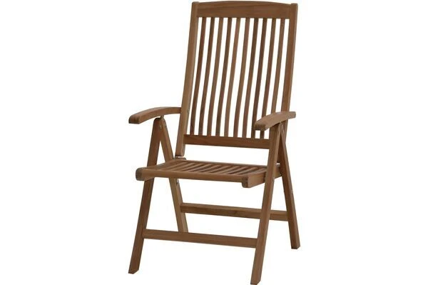 Klappsessel Arlington Aus Teakholz Von Ploß, 5-fach Verstellbar 1 Klappsessel Arlington Aus Teakholz Von Ploß, 5-fach Verstellbar