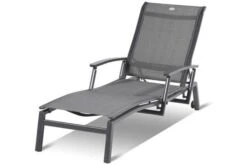 HARTMAN Alice Comfort Rollliege, Xerix/anthrazit, Alu/Textilene, 75x170x35cm