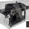OUTFLEXX Premium Abdeckhaube, Für Grills, Z.B. 17311, Schwarz, 191 X 67 X 123 Cm, Wasserbeständig