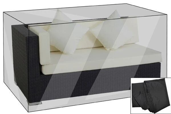 OUTFLEXX Premium Abdeckhaube Passend Z.B. Für TheBox 2er-Ecksofa Arml. Re., Schwarz, 147x87x68cm, Wasserbeständig 1 OUTFLEXX Premium Abdeckhaube Passend Z.B. Für TheBox 2er-Ecksofa Arml. Re., Schwarz, 147x87x68cm, Wasserbeständig