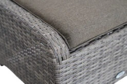 Ploß Rabida Hocker, Champagner-meliert, Polyrattan, 71x52x42 Cm, Zu Loungesessel, Inkl. Polster -Kettler Verkaufsgeschäft 20169 04.jpg