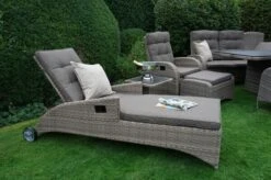 Ploß Rabida Comfort Rollliege, Champagner-meliert, Polyrattan, 198x68x44cm, Verstellbar, Hohe Sitzhöhe -Kettler Verkaufsgeschäft 20 20165.jpg