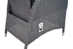 Ploß Vigo Dining-Sessel, Stahlgrau-meliert, Polyrattan, 60x68x111cm, Rücken Stufenlos Verstellbar -Kettler Verkaufsgeschäft 21631 11.jpg