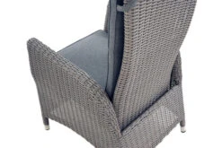 Ploß Vigo Dining-Sessel, Stahlgrau-meliert, Polyrattan, 60x68x111cm, Rücken Stufenlos Verstellbar -Kettler Verkaufsgeschäft 21631 12.jpg