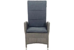 Ploß Vigo Dining-Sessel, Stahlgrau-meliert, Polyrattan, 60x68x111cm, Rücken Stufenlos Verstellbar -Kettler Verkaufsgeschäft 21631 13.jpg