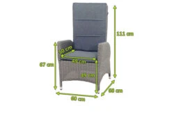 Ploß Vigo Dining-Sessel, Stahlgrau-meliert, Polyrattan, 60x68x111cm, Rücken Stufenlos Verstellbar -Kettler Verkaufsgeschäft 21631 5.jpg