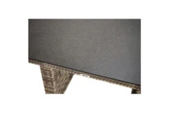 Ploß Rabida Lounge-Tisch, Champagner-meliert, Polyrattan, 140x85cm, Glasplatte In Steinoptik -Kettler Verkaufsgeschäft 21637 3.jpg