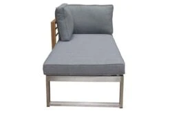 OUTFLEXX Lounger, Natur / Grau, FSC-Teak / Edelstahl / Olefin, 165x74x64 Cm, Armlehne Beidseitig Montierbar 21 OUTFLEXX Lounger, Natur / Grau, FSC-Teak / Edelstahl / Olefin, 165x74x64 Cm, Armlehne Beidseitig Montierbar -Kettler Verkaufsgeschäft 21652 11.JPG