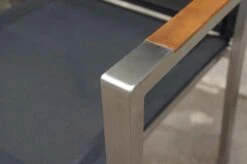 OUTFLEXX Stapelsessel, Schwarz, FSC-Teak / Edelstahl / Textilene, 63x57x93 Cm 16 OUTFLEXX Stapelsessel, Schwarz, FSC-Teak / Edelstahl / Textilene, 63x57x93 Cm -Kettler Verkaufsgeschäft 21670 4.JPG