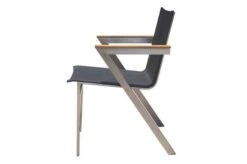 OUTFLEXX Stapelsessel, Schwarz, FSC-Teak / Edelstahl / Textilene, 60x56x85 Cm, Modernes Design 21 OUTFLEXX Stapelsessel, Schwarz, FSC-Teak / Edelstahl / Textilene, 60x56x85 Cm, Modernes Design -Kettler Verkaufsgeschäft 21672 11.JPG
