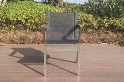 OUTFLEXX Stapelsessel, Schwarz, FSC-Teak / Edelstahl / Textilene, 60x56x85 Cm, Modernes Design 17 OUTFLEXX Stapelsessel, Schwarz, FSC-Teak / Edelstahl / Textilene, 60x56x85 Cm, Modernes Design -Kettler Verkaufsgeschäft 21672 6.JPG