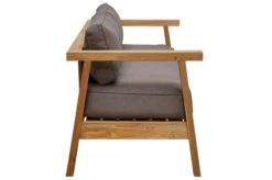 OUTFLEXX Hamim 2-Sitzer, Natur/grau, Teak/Olefin, 190 X 80 X 60 Cm, Recycled Teak -Kettler Verkaufsgeschäft 21686 12.jpg