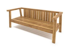 OUTFLEXX Hamim 2-Sitzer, Natur/grau, Teak/Olefin, 190 X 80 X 60 Cm, Recycled Teak -Kettler Verkaufsgeschäft 21686 7.jpg