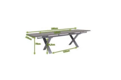 OUTFLEXX Ausziehtisch, Silber, Aluminium/HPL, 180/280x100cm, Schubladenauszug 14 OUTFLEXX Ausziehtisch, Silber, Aluminium/HPL, 180/280x100cm, Schubladenauszug -Kettler Verkaufsgeschäft 21750 5.jpg