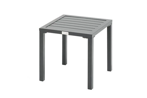OUTFLEXX Beistelltisch, Anthrazit Matt, Aluminium, 40x40cm 2 OUTFLEXX Beistelltisch, Anthrazit Matt, Aluminium, 40x40cm – Bild 2