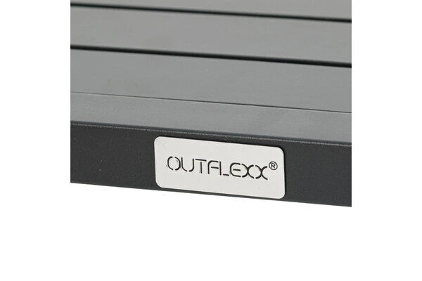 OUTFLEXX Beistelltisch, Anthrazit Matt, Aluminium, 40x40cm 3 OUTFLEXX Beistelltisch, Anthrazit Matt, Aluminium, 40x40cm – Bild 3