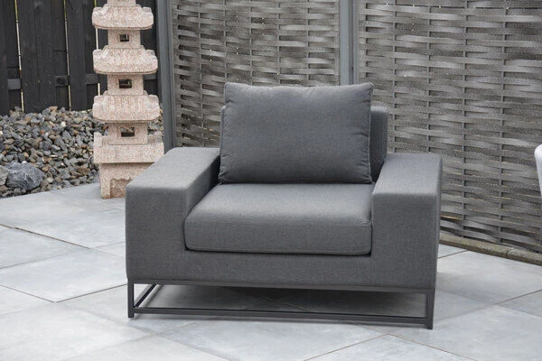 OUTFLEXX June Sessel, Schwarz/sooty, Alu/Sunbrella, 115 X 89 X 72 Cm 6 OUTFLEXX June Sessel, Schwarz/sooty, Alu/Sunbrella, 115 X 89 X 72 Cm – Bild 6