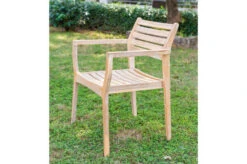 OUTFLEXX Armlehnensessel, Natur/beige, Akazie, 60 X 55 X 84 Cm, Stapelbar -Kettler Verkaufsgeschäft 21917 2.jpg