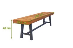 OUTFLEXX Bank, Natur/schwarz, Akazie, 160 X 36,5 X 45 Cm 13 OUTFLEXX Bank, Natur/schwarz, Akazie, 160 X 36,5 X 45 Cm -Kettler Verkaufsgeschäft 21924 5.jpg