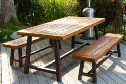 OUTFLEXX Bank, Natur/schwarz, Akazie, 160 X 36,5 X 45 Cm 17 OUTFLEXX Bank, Natur/schwarz, Akazie, 160 X 36,5 X 45 Cm -Kettler Verkaufsgeschäft 21924 9.jpg