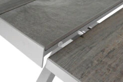 SIENA GARDEN Sincro Ausziehtisch, Matt Weiß-grau/washed Grey, Alu/Keramik, 200/260x100 Cm, Synchroner Auszugsmechanismus -Kettler Verkaufsgeschäft 21998 6.jpg