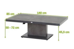 SIENA GARDEN Bellani Lifttisch, Matt Anthrazit/dunkelgrau, Alu/Keramik, 140x85x50-72 Cm, Stufenlos Verstellbar 11 SIENA GARDEN Bellani Lifttisch, Matt Anthrazit/dunkelgrau, Alu/Keramik, 140x85x50-72 Cm, Stufenlos Verstellbar -Kettler Verkaufsgeschäft 22005 5.jpg