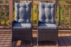 OUTFLEXX 2er Set Dining Sessel, Braun, Polyrattan, Je 55 X 65 X 112 Cm, Rücken Stufenlos Verstellbar -Kettler Verkaufsgeschäft 22285 2.jpg