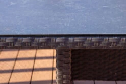 OUTFLEXX Esstisch, Braun, Polyrattan, 200x95cm, Tischplatte Spraystone, 6mm, Aufliegend -Kettler Verkaufsgeschäft 22287 3.jpg