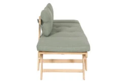 OUTFLEXX Lounge/Liege, FSC Akazie, Teakoptik, 192x70x60cm, Inkl. Polster, Grün -Kettler Verkaufsgeschäft 22356 12.jpg